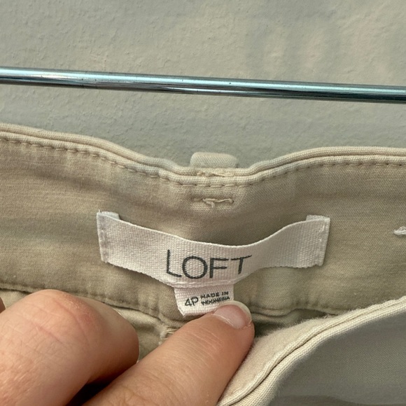 The Loft Riviera Slim Slacks - Picture 2 of 5